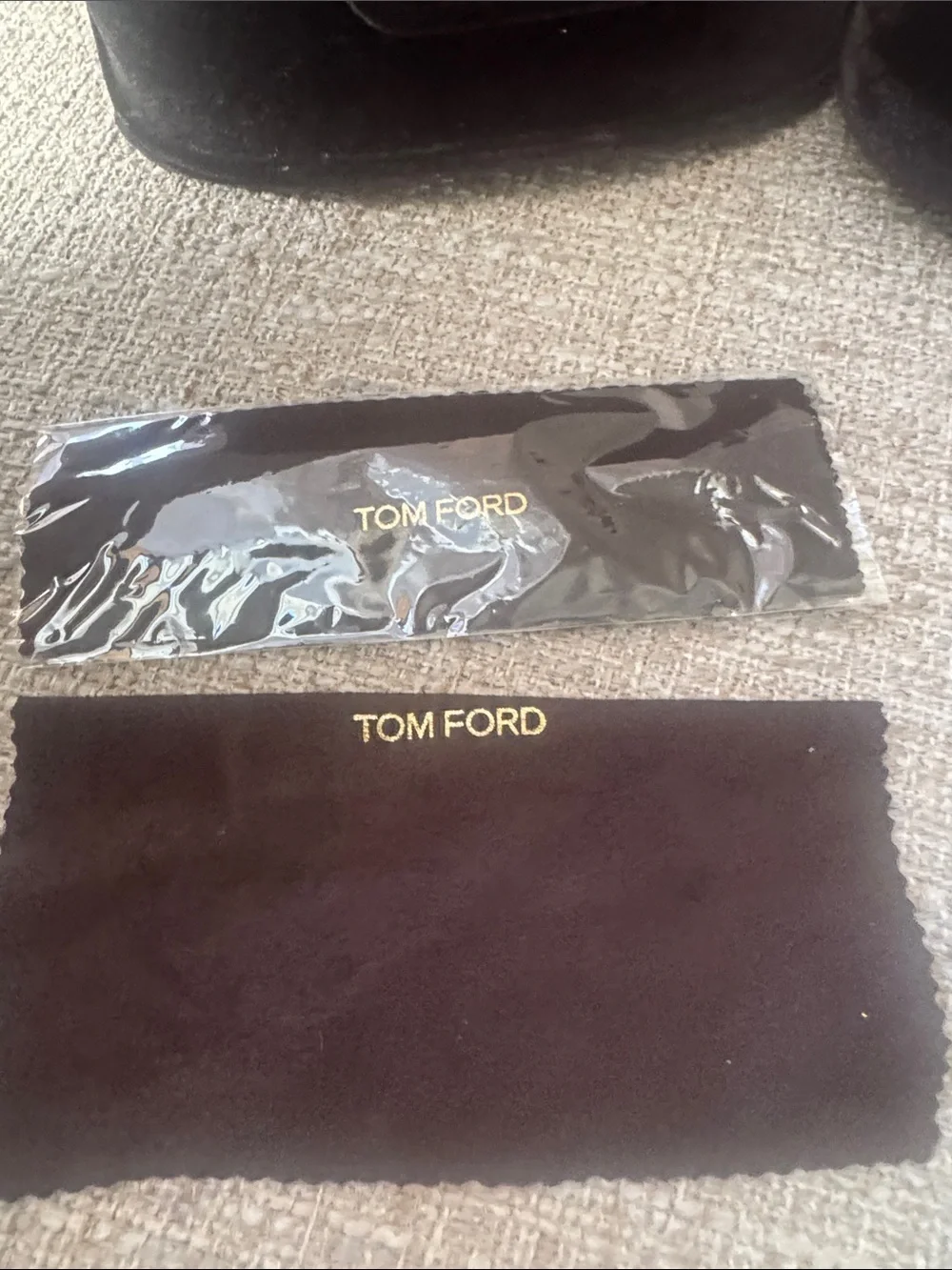 Tom Ford Gold Frame Sunglasses with Brown Gradient Lenses